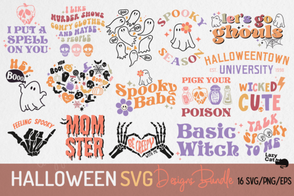 Download Halloween SVG Design Bundle - Halloween svg design Collection