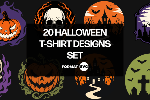 Download 20 Halloween SVG Design Bundle - Halloween svg design Collection